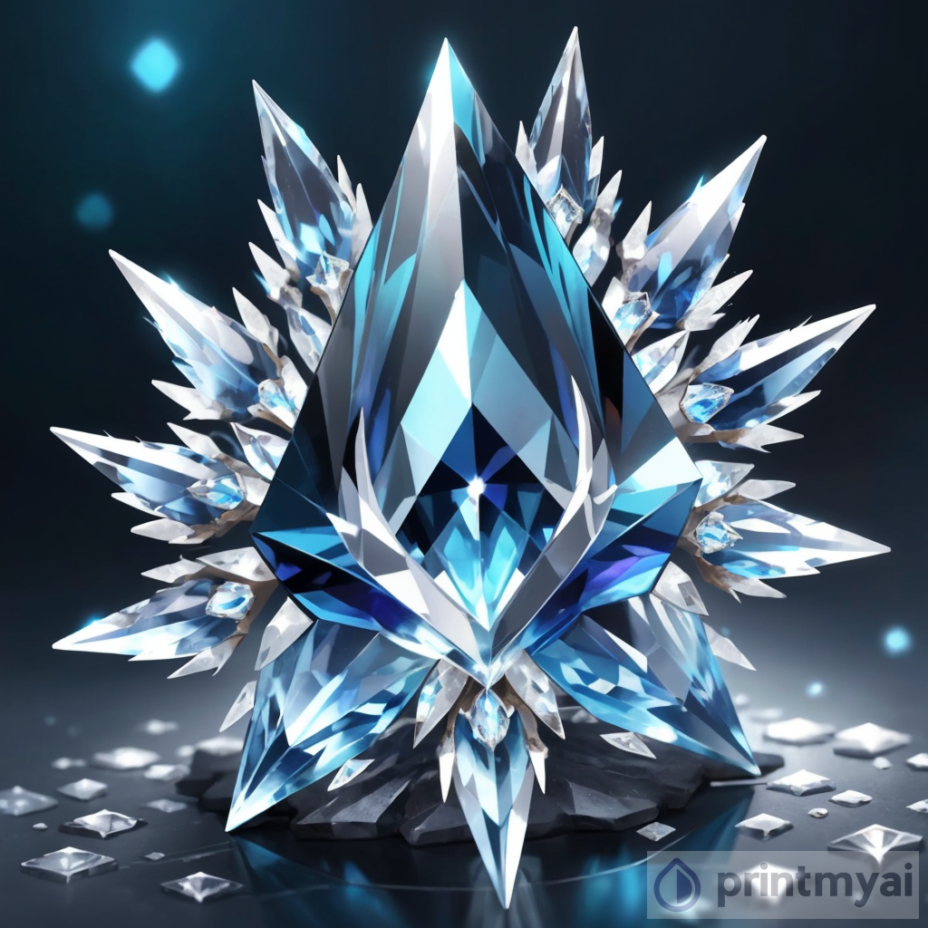 Exploring Black Ice Crystal Art