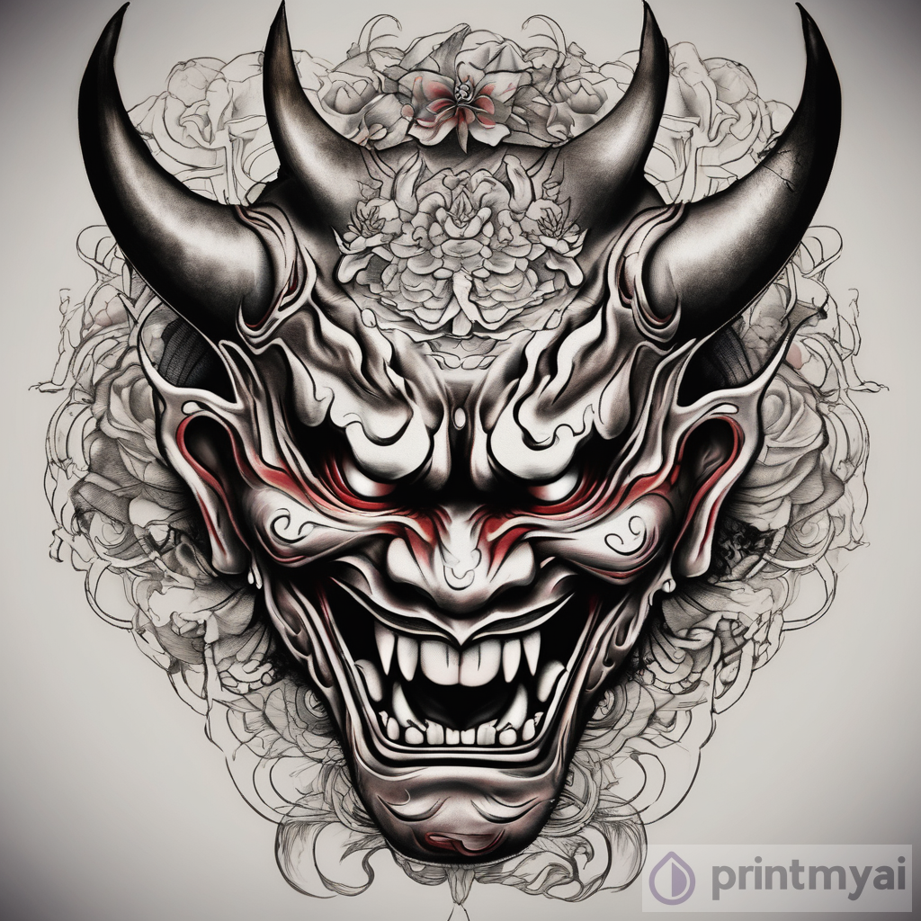 Exploring the Symbolism of the Hannya Mask Tattoo
