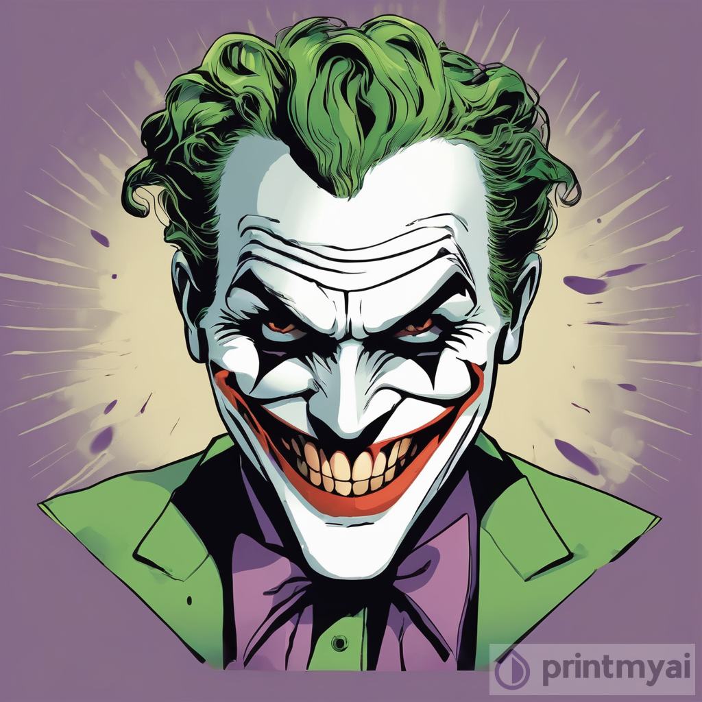 Unveiling the Joker's Sinister Smile