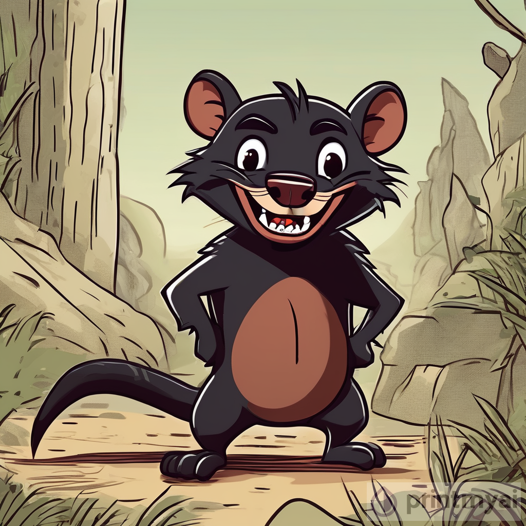 Tasmanian Devil Cartoon Characters: A Wild World of Animation