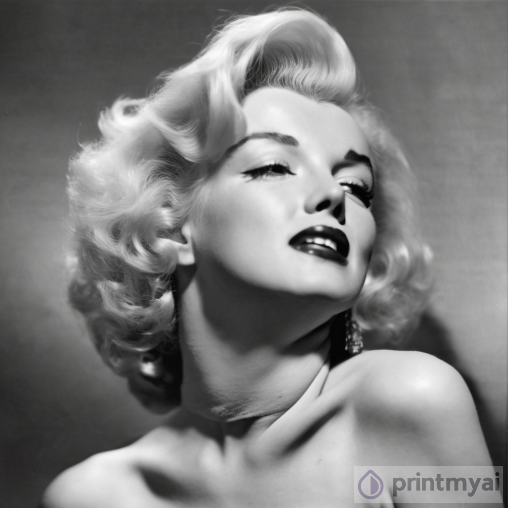 Marilyn Monroe Neck Fetish - Iconic Beauty Captivation