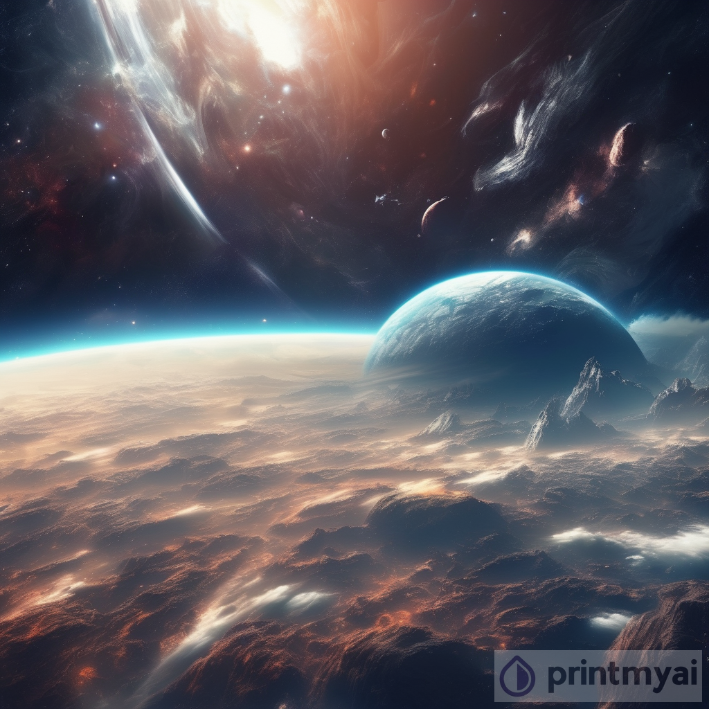 Beautiful Space Scenery Images