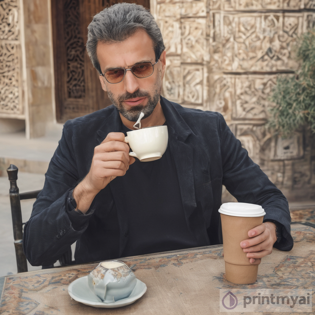 Armin Zareiee's Coffee Moment at Hafezieh