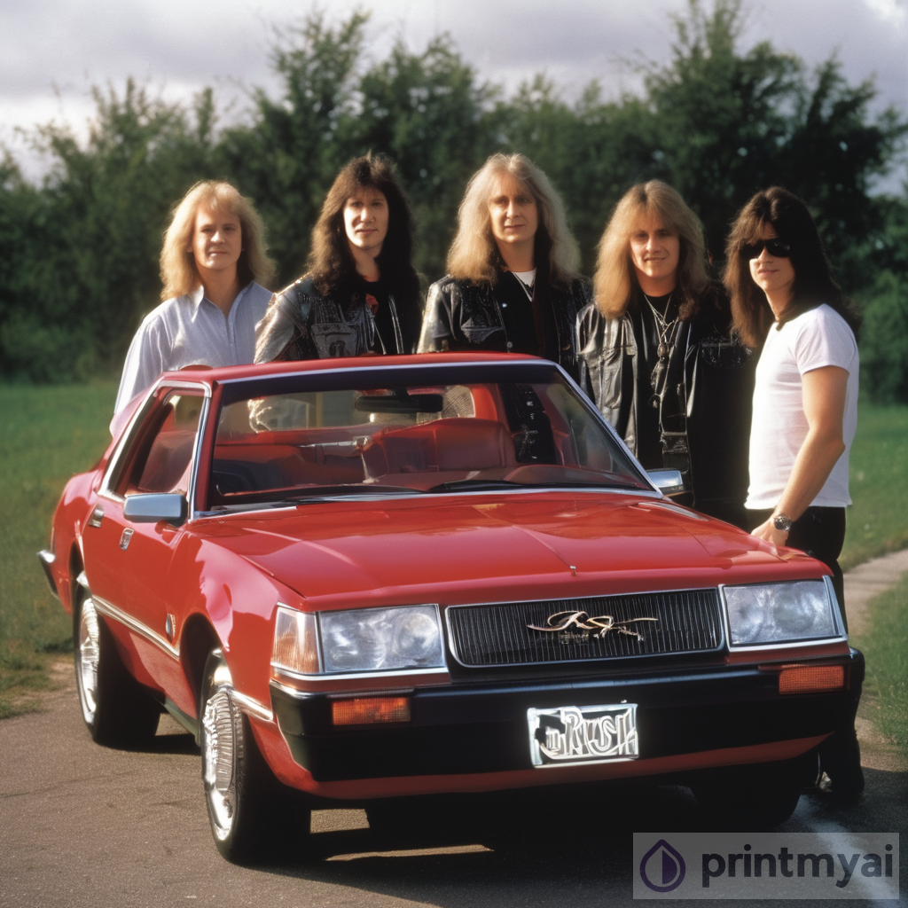 Iconic Rush Band Car History